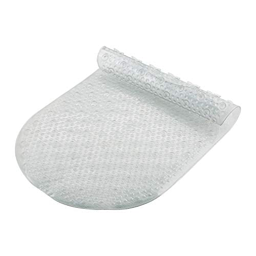 Bath Bliss 2 Pack Shower Tub Mat | Anti-Slip Bathmat | Suction Cup Base | Drain Holes | Safety | Holographic