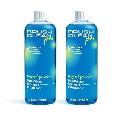 Makeup Brush Cleaner ? Quick-Dry, Rinse-Free Formula, 16 oz (2 Pack of 16 oZ)