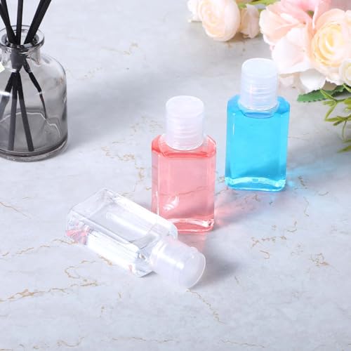 120 Pcs Travel Bottles For Toiletries Bulk, 1 oz/30 Ml Travel Size Containers For Toiletries, Small Clear Plastic Lotion Bottles With Flip Caps, Leak Proof Squeeze Bottle For Shampoo
