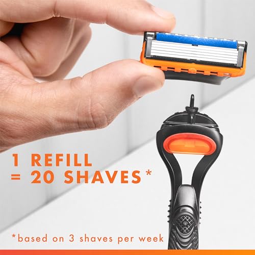 Gillette Fusion5 Men's Razor Blade Refills, 10 Count + Fusion5 ProGlide Razor Blade Refills - 2 Count