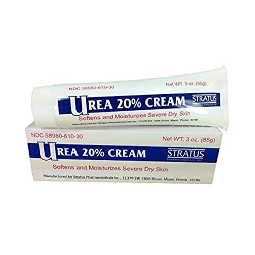 20% Almond Scent Cream 3oz - Dry Skin Moisturizer for Eczema & Psoriasis