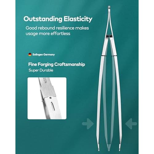MR.GREEN Tweezers For Women Facial Hair, Professional Precision Eyebrow Tweezers for Women and Men,