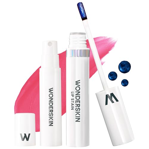 Wonderskin Wonder Blading Lip Stain Peel Off and Reveal Kit - Long Lasting, Waterproof Pink Lip Tint, Transfer Proof Natural Lip Stain Kit (Sweetheart)