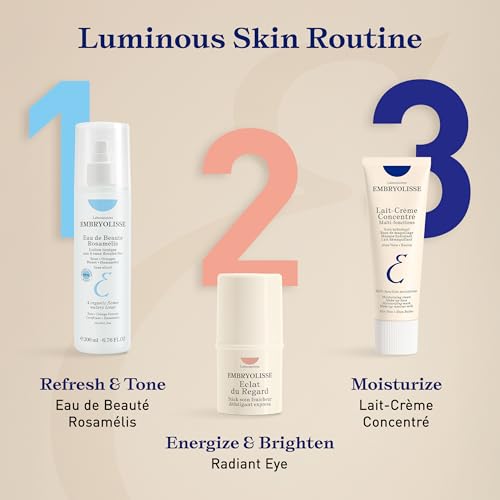 Embryolisse Lait-Cr?me Concentr?, Multifunction Daily Face Moisturizer and Makeup Primer, Suitable for All Skin Types. French Face Cream With Shea Butter & Aloe Vera