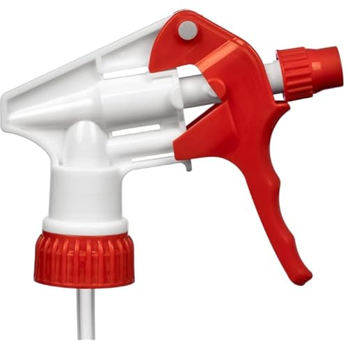 Plastic Spray Bottles Leak Proof Technology Empty 32 oz HDPE Commercial HDPE Heavy duty for cleaning solutions , with measurements , with fully Adjustable , Non-Clogging Nozzle, - 8 Sets