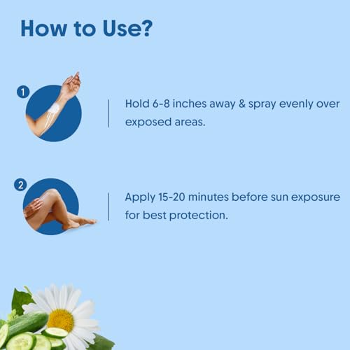 Aravi Organic Dual Mineral Sunscreen Spray SPF 50 | In-VivoTested | Broad Spectrum Protection | Fast Absorbing & Lightweight, Face and Body Sunscreen | Zinc Oxide & Titanium Dioxide - 3.38 FL Oz