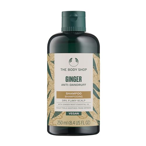 The Body Shop Ginger Scalp Care Shampoo ? For Dry, Flaky Scalp ? With Vegan Silk Protein ? 250ml