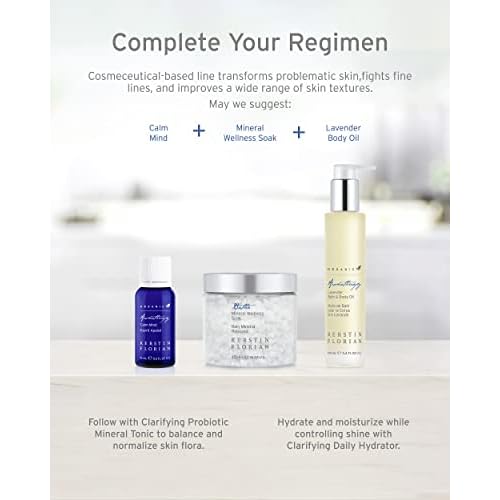 Kerstin Florian Organic Lavender Body Oil | Nutrient-Rich Moisturizer with Vitamin E, Coconut & Jojoba Oils | Natural Essential Oils for Relaxation & Massage | 3.4 fl oz