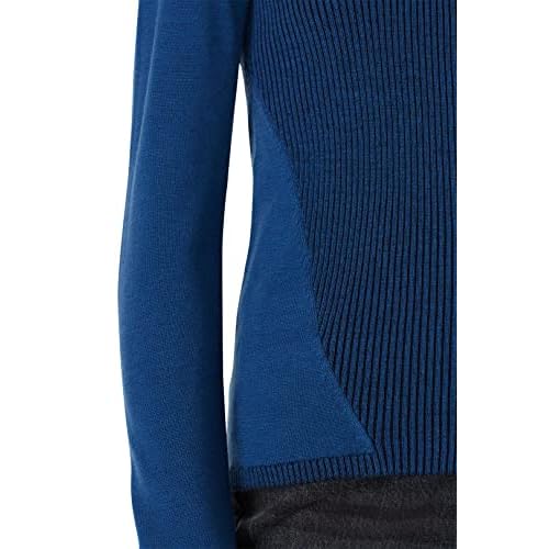 Victor Alfaro Collective Rent The Runway Pre-Loved Blue Rib Knit Sweater