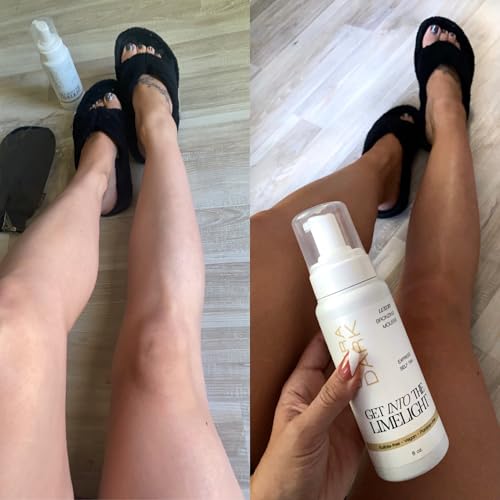 Get Into The Limelight Original, Ultra Dark Self Tanner, Sunless Tanning Mousse Develops in 8+ Hours, 8 oz.