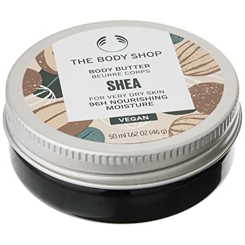 The Body Shop Lather & Slather Shea Body Care Gift Set, for Dry Skin, Vegan