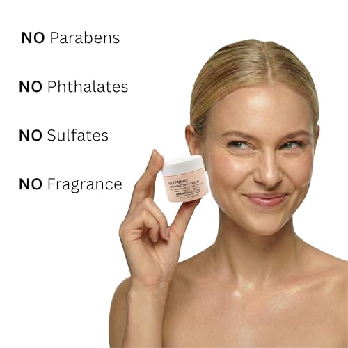 Global Beauty Care Vitamin C Skin Cream ? Niacinamide, AHA & Vitamin E, 3-Pack (3x 1.7 fl oz)