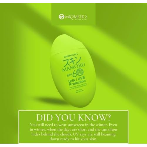2 Packs Madam Kilay's Mamoru SPF 60 UVA/UVB Protection - 50g each