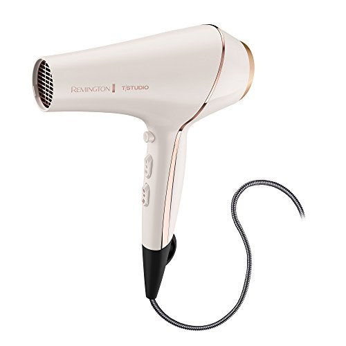 Remington Pro Ionic Hair Dryer 1875W with Diffuser, 2 Concentrators, 3 Sectioning Clips, 3 Heat and 2 Speed Settings, Cool Shot Button