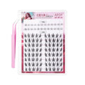 Self Adhesive False Eyelashes 104 Clusters Press On Eyelash LASGOOS Natural Curl 3D Lash 10-12mm Pre-Glued Thick UP+Bottom Mix Eyelash Extensions Natural No Glue Needed Salon Fake Lashes With Tweezer