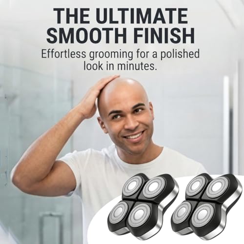 5 Head Shaver Replacement Blade Refills compatible with Freebird Foil Shavers Head for Women (White/3PCS)