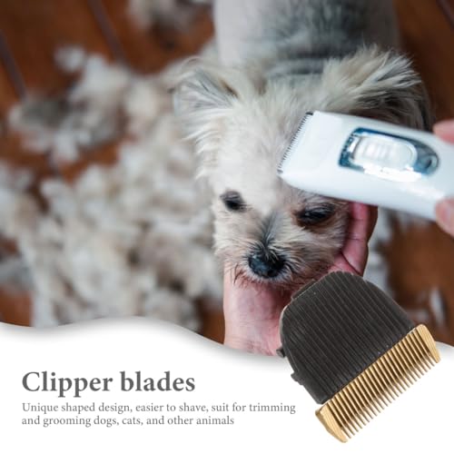Replacement Shaver Knife Head Detachable Clipper Attachment for Hair & Beard Trimmer 1.73X1.65X0.59In Compact Design for Pet Grooming and Personal Care