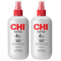 CHI Keratin Flex Finish Hair Spray, Lightweight Spray For Long-Lasting, Smooth Styling, Eliminates Frizz & Flyaways & Seals Out Humidity, 10 Oz (Pack of 2)