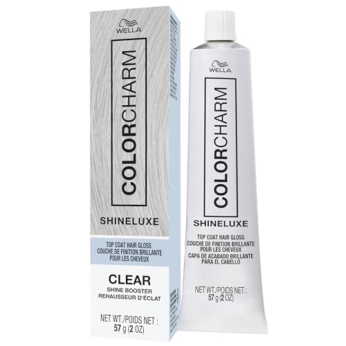 COLORCHARM ShineLuxe Top Coat Hair Gloss | Restores Color Vibrancy & Adds Shine with Smooth, Conditioned Results | Vegan Formula & Free of Ammonia | 2 oz.