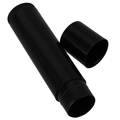 25Pcs 5G 5ML Empty Plastic Lip Balm Tubes Containers Lip Gloss Storage Container (Black)