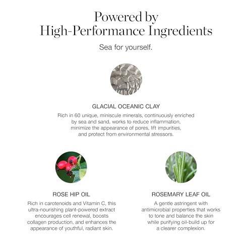 Ogee Clay Mask - Glacial Clay Detox Mask for Face