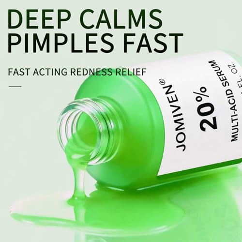 Multi-Acid 20% Serum ? 10% Azelaic Acid + 3% Tranexamic Acid + 5% Zinc PCA + 2% Salicylic Acid,Helps Reduce Breakouts & Supports Skin Recovery,For Uneven & Acne-Prone Skin
