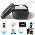 Nose Wax Kit Men, Nose Hair Wax Kit With 30 Sticks, Painless Nose & Ear Hair Removal, Usb Fast Heat Mini Wax pot, Smart Constant Temp