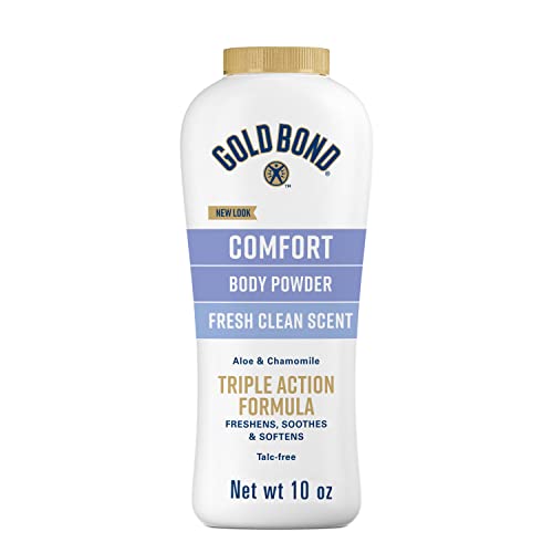 Gold Bond Friction Defense Stick, 1.75 oz & Comfort Body Powder, 10 oz Bundle