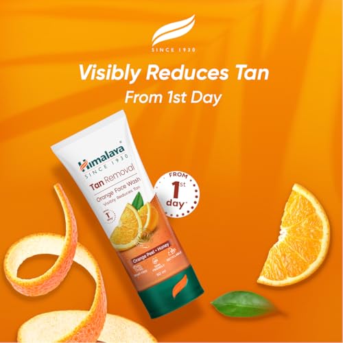 Himalaya Tan Removal Orange Face Wash, 50ml