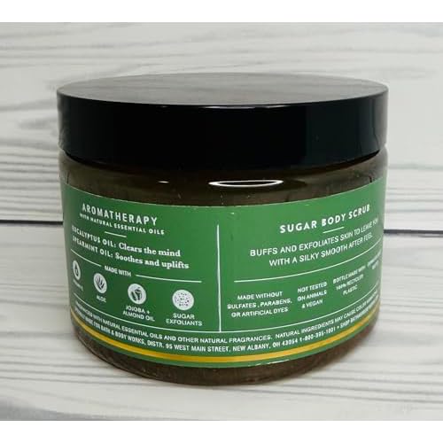 Bath and Body Works Eucalyptus Spearmint Body Scrub 13 Ounces