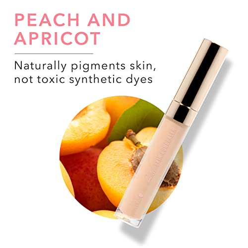 100% PURE 2nd Skin Concealer (Fruit Pigmented), Shade 2, Full Coverage, Lightweight, Liquid Concealer for Face, Under Eyes, Vegan Makeup (For Light-Medium Skin w/Neutral Undertones) - 0.17 Fl Oz