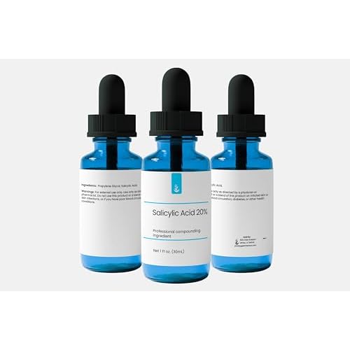 Pure Original Ingredients Salicylic Acid 20% Solution (30 mL), Pure & Simple Serum
