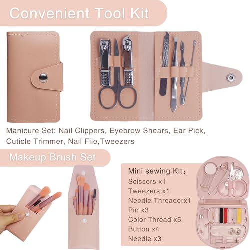 IZEO Bridal Wedding Emergency Kit - Women's Wedding Day Emergency Kit 30+ Essential Items for Bride Daily Use with Makeup Bag