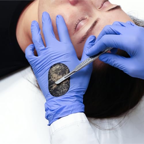DermaPad for Dermaplaning, Premium Dermaplane Blade Wiping Pad, Esthetician Supplies