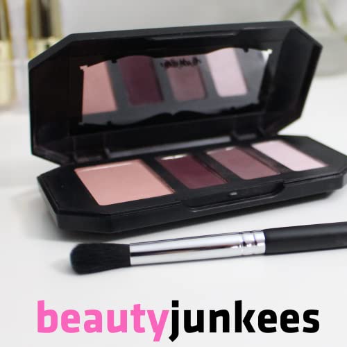Eyeshadow Blending Brush Diffused Cut Crease Brush - Tapered Fluffy Eyeshadow Brushes Single Eye Brushes by Beauty Junkees, Brochas de Ojos Para Difuminar, Synthetic, Cruelty Free