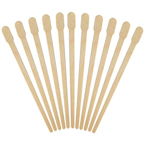 1000pcs Wax Wood Sticks, Waxing Applicators for Hair, Body, Eyebrow and Nose Removal