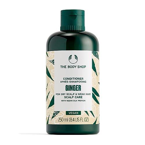 The Body Shop Ginger Scalp Care Conditioner ? For Dry Scalp & Weak Hair ? With Vegan Silk Protein ? 250ml
