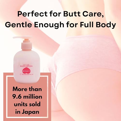 Pelican Soap Full Body Lotion for Women with Peach Extract, Niacinamide & Jojoba Seed Oil, Firm Body Lotion for Smooth & Supple-Feeling Skin, Lightweight Moisturizer for Dry Skin, 6.77 oz from Japan