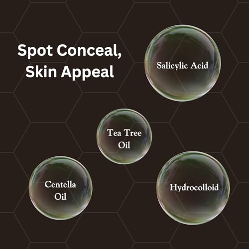 Stealth Pimple Patches ? Acne Patches | Hydrocolloid Patches | Invisible Spot Stickers | Salicylic Acid, Tea Tree Oil & Centella | Cover Zits & Blemishes (360 Count (Pack of 1))