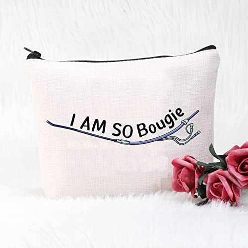 POFULL CRNA Gift Future CRNA Gift I am So Bougie Cosmetic Bag CRNA Graduation Gift (I am So bag)