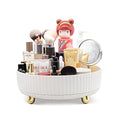 Makeup Perfume Organizer Perfume Tray, 360 Degree Rotating Rotating Makeup Organizer Lazy Susan Cosmetic Desk Storage Lotions Display Cases Organizador de Maquillaje with Large Capacity