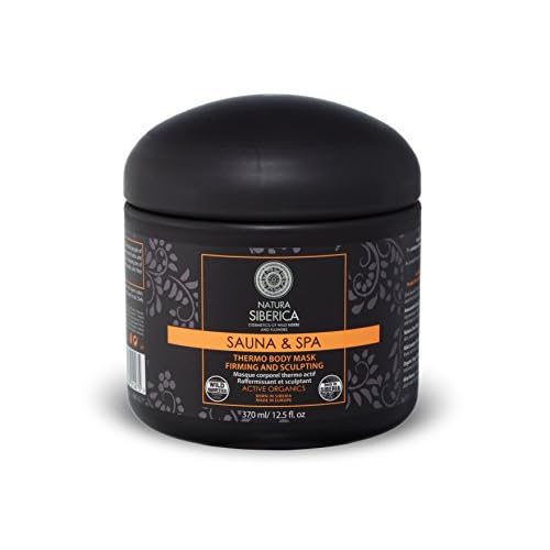Natura Siberica Thermo Body Mask Slimming 370ml Amaranth Oil, Volcanic clay, Organic juniper extract, Organic Sage extract, Altai honey