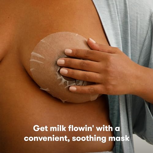 Frida Mom Breast Mask for Lactation- Made with Fenugreek + Fennel to Increase Milk Supply - 2 Sheet Masks - No Artificial Fragrances, Phthalates, or Parabens (Pack of 2)