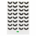 16 Pairs False Eyelashes Natural Wispy Fluffy Dramatic Volume Fake Lashes Extension Handmade Cruelty-free Eyelash (D057)