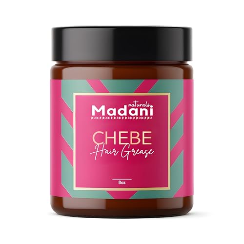 Chebe Hair Growth Grease with Rosemary Oil - Hair Thinning and Hairloss Treatment for Men & Women, Vegan Hair Regrowth Butter, Scalp Moisturizer