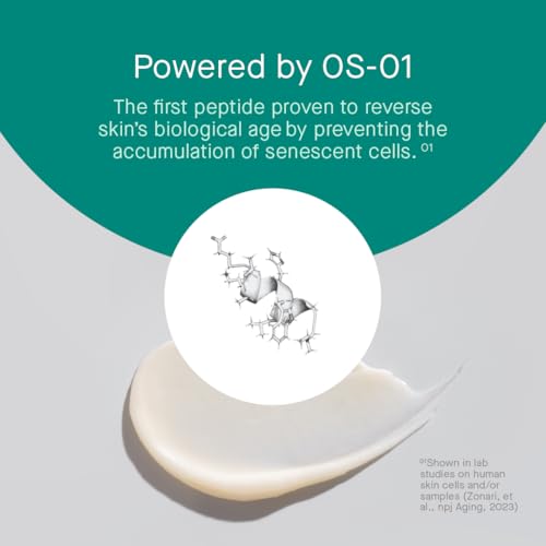 OneSkin EYE OS-01 Peptide Topical Supplement | Skin Longevity Age Reversal Eye Cream | Safe for Sensitive Skin, Fragrance-Free