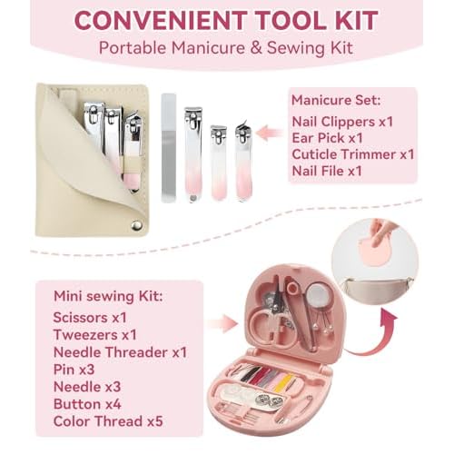 Bridal Emergency Kit for Wedding Day, 60+ Wedding Essentials Survival Set for Team Bride, Portable Travel Set with Makeup Bag, Daily Work Essentials