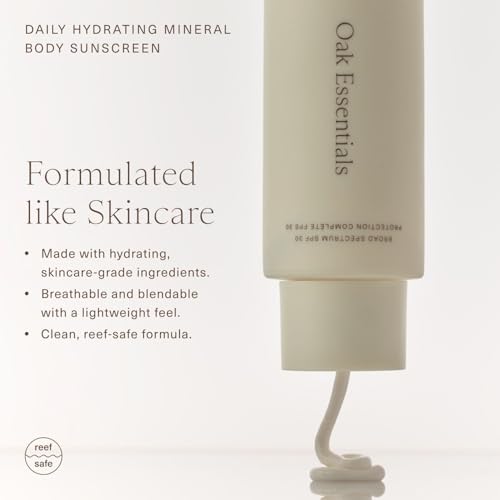 Oak Essentials Daily Hydrating Mineral Body Sunscreen