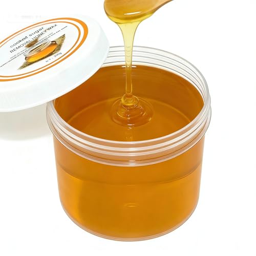 Sugar Wax Sugaring Paste: for Legs Back Arms Chest Underarms Eyebrow Body - Hair Removal for Women and Men at Home - Any Skin Types
