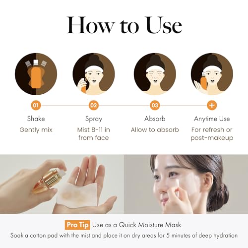 MASTINA Mastic Face Spray (1.69fl oz) Facial Mist for Natural Glow, Hydrating Formula for Dry Skin, On-the-Go Portable Korean Skin Care, Travel Summer Essentials. Mastic Gum.
